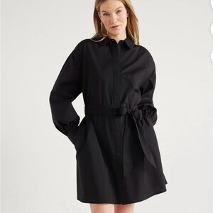 Chic Black Long Sleeve Dress